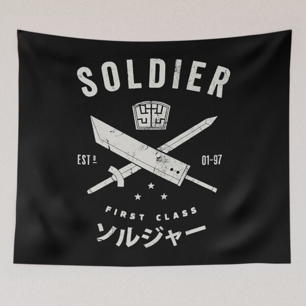 Item preview, Final Fantasy SOLDIER designed and sold by BertrandToussai.