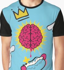 mickeyAngelo, Brains and a hot dog X REMO Graphic T-Shirt