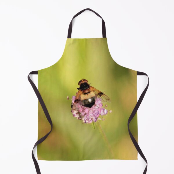Item preview, bee on a purple wildflower designed and sold by Francespoppy.