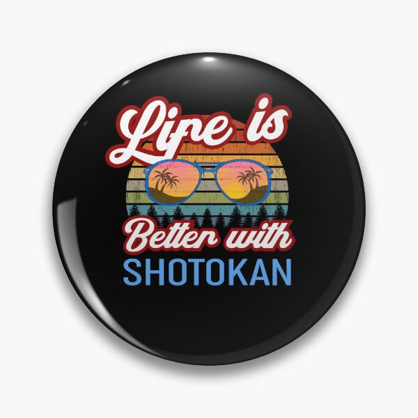 Item preview, Life is Better With Shotokan! Funny Vintage Sunset, Karate Instructor Design. Japanese Martial Art Design For A Karate Lover designed and sold by TheKarateStore.