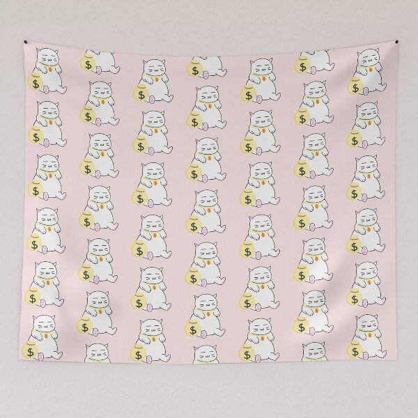 Item preview, Fat cat, the guardian of the money bag designed and sold by Mr-Meowsies.