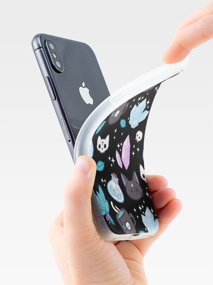 Alternate view of Herb Witch // Black iPhone Case & Cover
