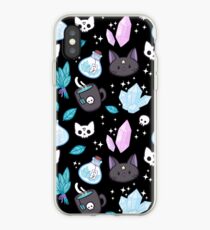 Kräuterhexe // Schwarz iPhone-Hülle & Cover