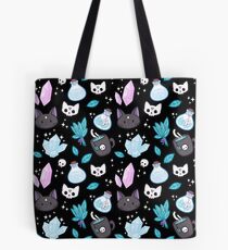Herb Witch // Black Tote Bag