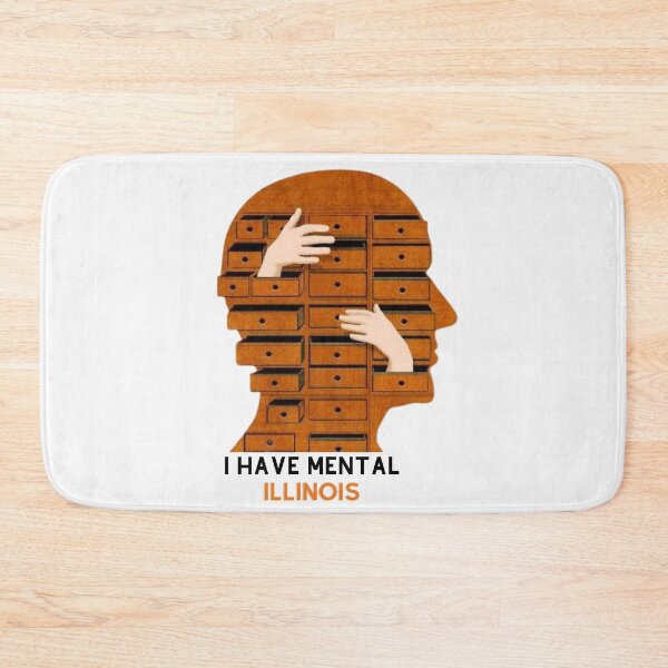 Item preview, I Have Mental Illinois Essential T-Shirt designed and sold by Flacki0.
