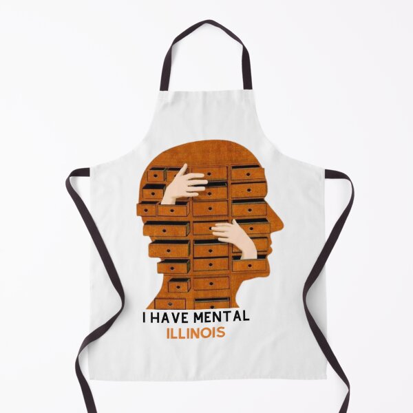 Item preview, I Have Mental Illinois Essential T-Shirt designed and sold by Flacki0.