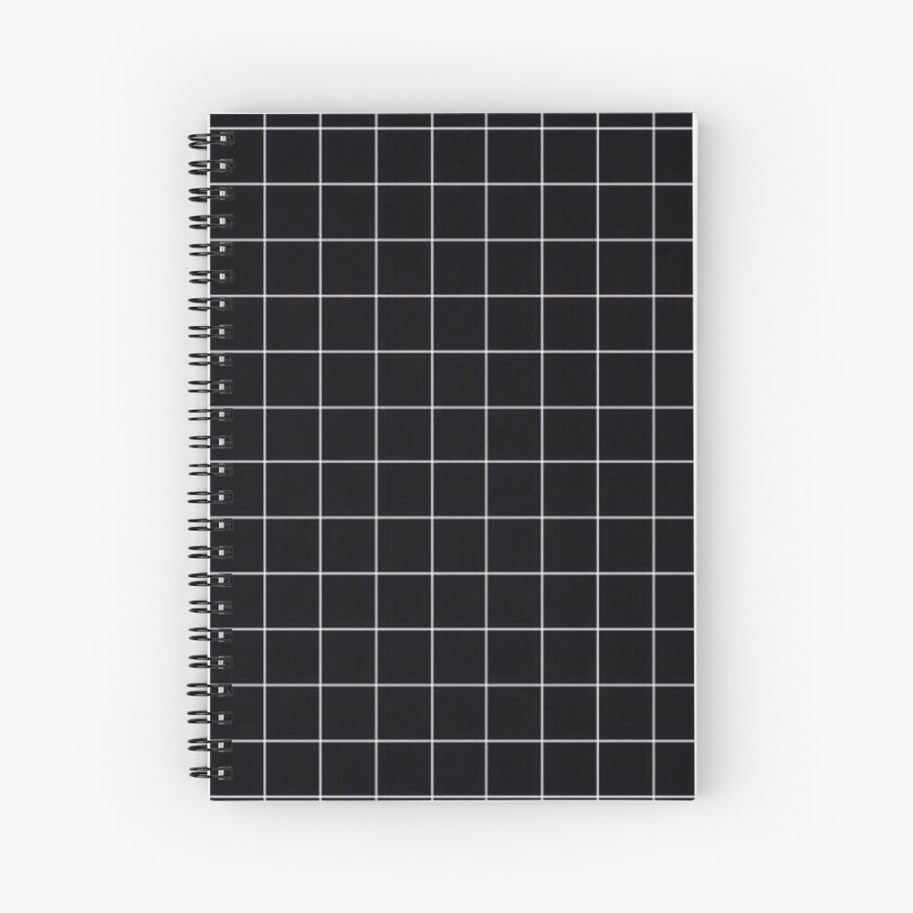 "Grid " Spiral Notebook for Sale by Rhishiplarry Redbubble