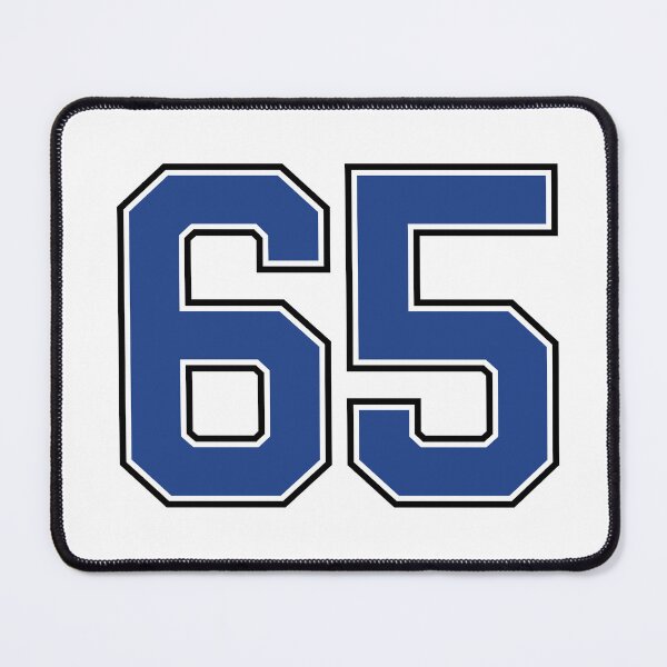 Item preview, Number 65 lucky sports jersey sixty five designed and sold by HeavyStyle.