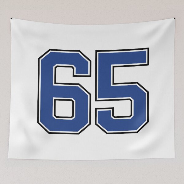 Item preview, Number 65 lucky sports jersey sixty five designed and sold by HeavyStyle.