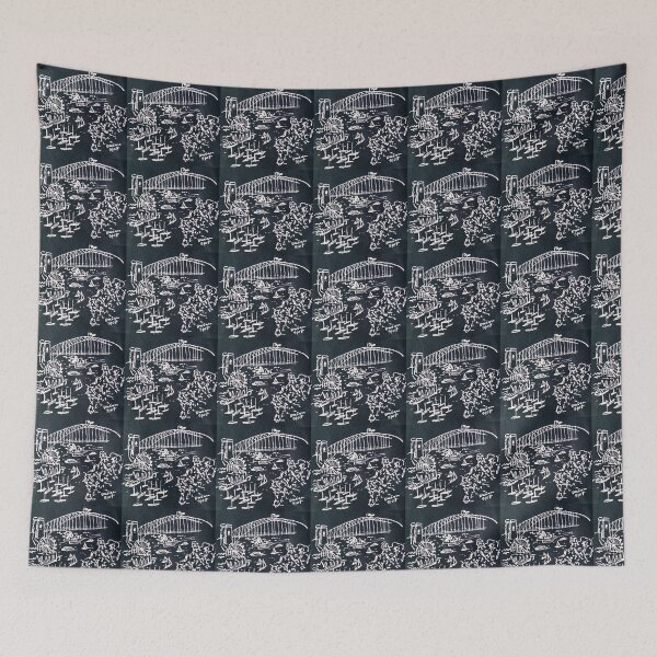 Item preview, Lavender Bay on Sydney Harbour designed and sold by ARTIST99.
