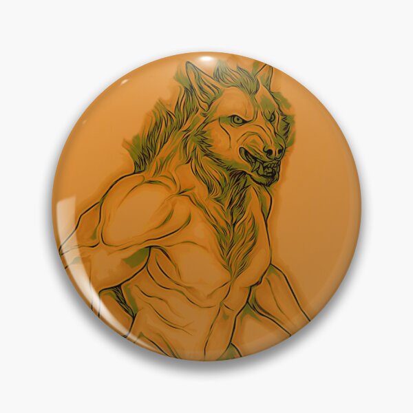 Item preview, Standing werewolf 3 designed and sold by Furiarossa.