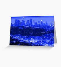 Los Angeles Skyline Greeting Card