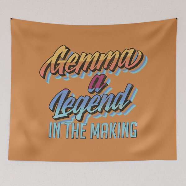 Item preview, Personalised Gemma a Legend in the Making designed and sold by CandOCreative.