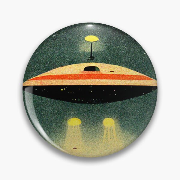 Item preview, Vintage Alien Abduction UFO designed and sold by vladocar.