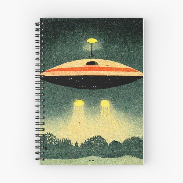 Item preview, Vintage Alien Abduction UFO designed and sold by vladocar.