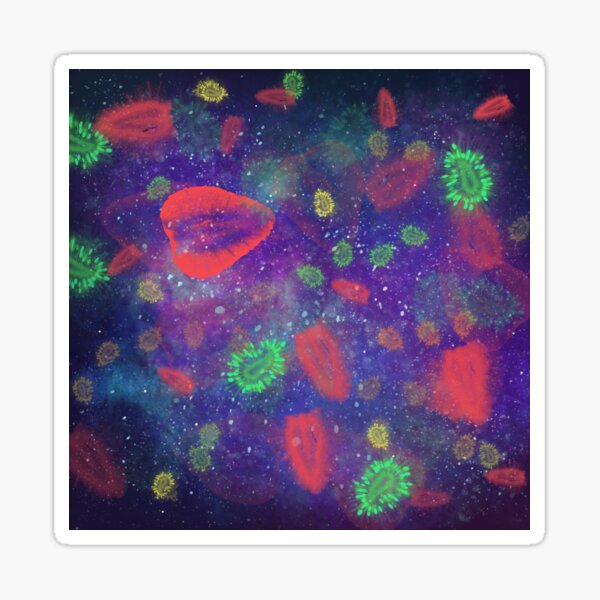 Fruity Galaxy Sticker