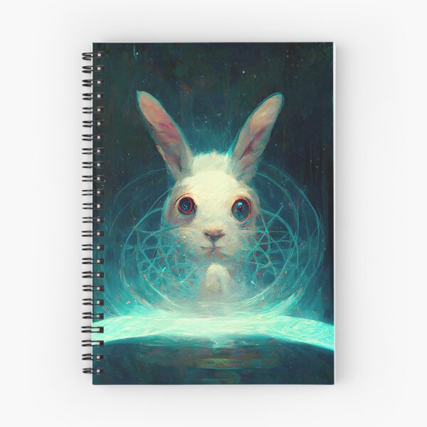 Item preview, Rabbit Leaping into a Wormhole designed and sold by Jaraz.
