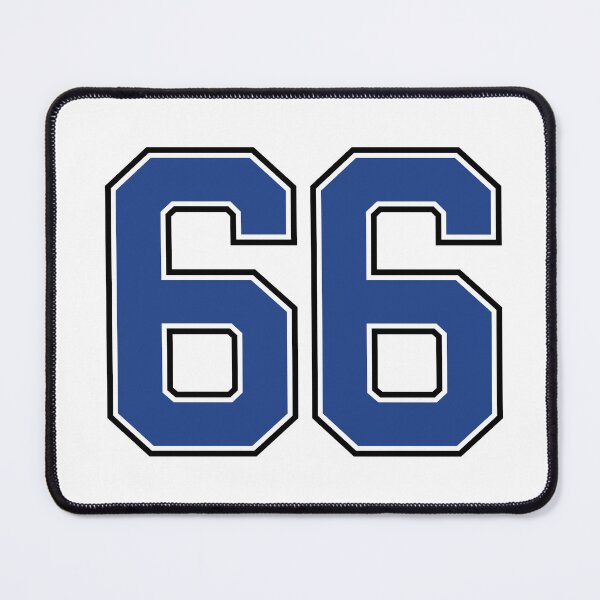 Item preview, Number 66 lucky sports jersey sixty six designed and sold by HeavyStyle.