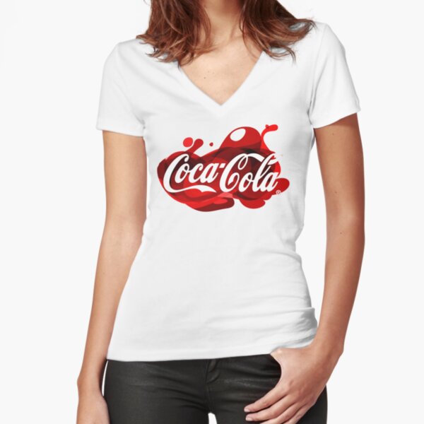 Coca-Cola Madness Fitted V-Neck T-Shirt