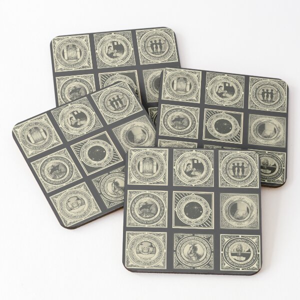 Item preview, Roman Poetry Tiles designed and sold by TheCobra.