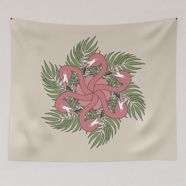 Item preview, Flamingo Mandala designed and sold by TASORA.