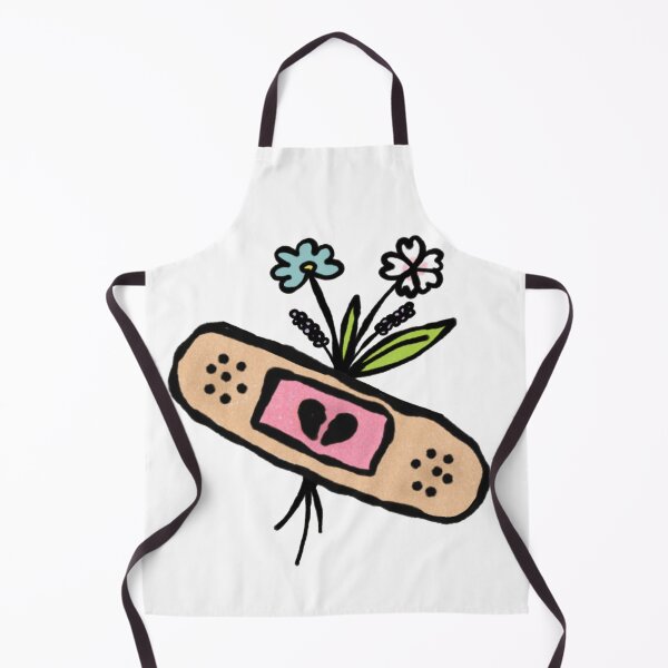 Item preview, Flower bandage doodle designed and sold by Krenbxrry.