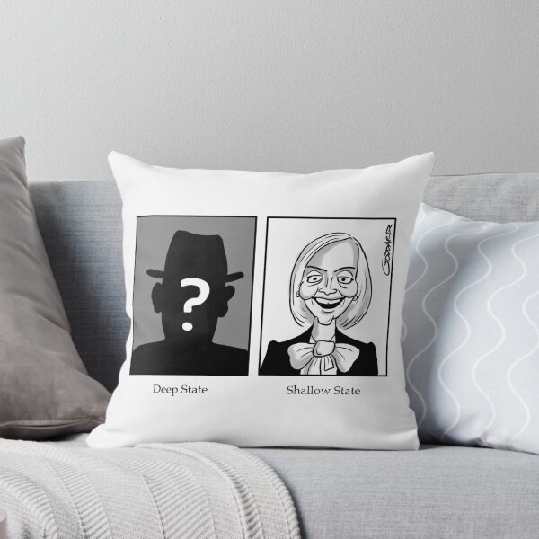 Item preview, Deep State - Shallow State designed and sold by goddardcartoons.