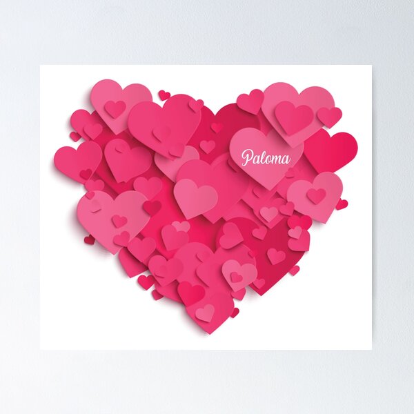 Item preview, Love Romantic gift Birthday name girlfriend Paloma designed and sold by HeavyStyle.