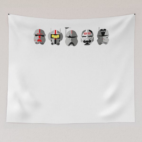 Item preview, The Bad Batch Clone Force 99 Helmets   designed and sold by TERRYSCHAFFN.