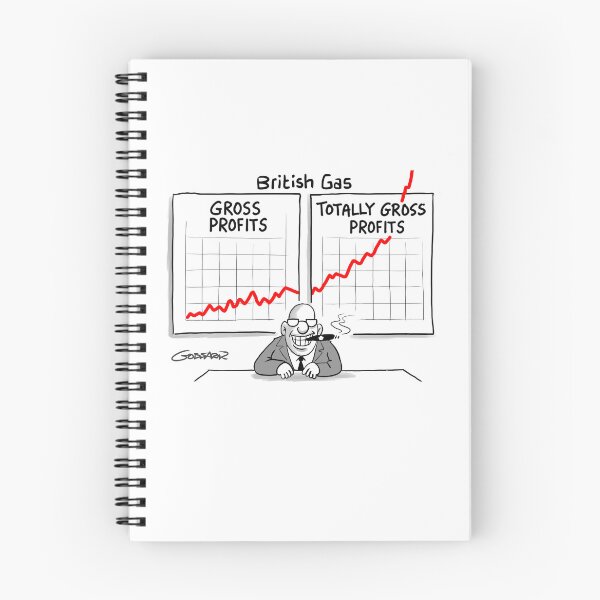 Item preview, Totally Gross Profits designed and sold by goddardcartoons.