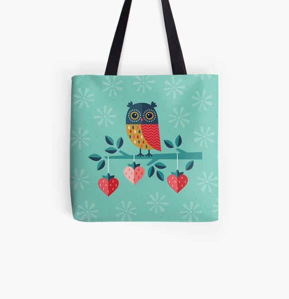 Owl Always Love You All Over Print Tote Bag