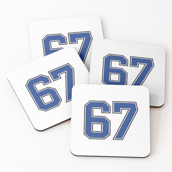 Item preview, Number 67 lucky sports jersey sixty seven designed and sold by HeavyStyle.