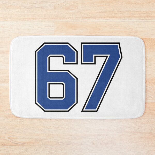 Item preview, Number 67 lucky sports jersey sixty seven designed and sold by HeavyStyle.