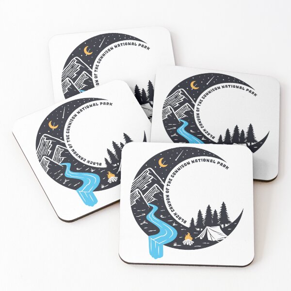 Item preview, Black Canyon Of The Gunnison National Park Moon Camp designed and sold by JordanHolmes.