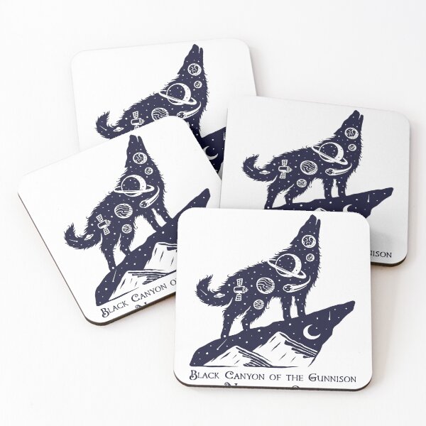 Item preview, Black Canyon Of The Gunnison National Park Space Wolf designed and sold by JordanHolmes.