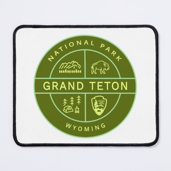 Item preview, Grand Teton National Park Heraldic Logo designed and sold by VanyaKar.