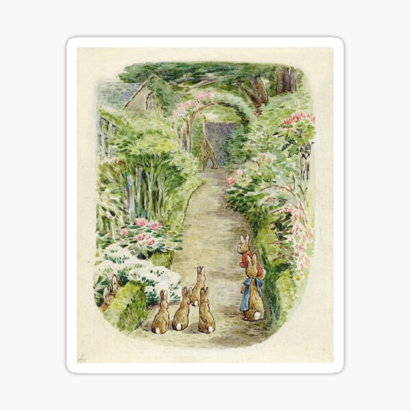 Aperçu de l'œuvre La Famille Flopsaut (1909) - Beatrix Potter créée et vendue par SALON DES ARTS.