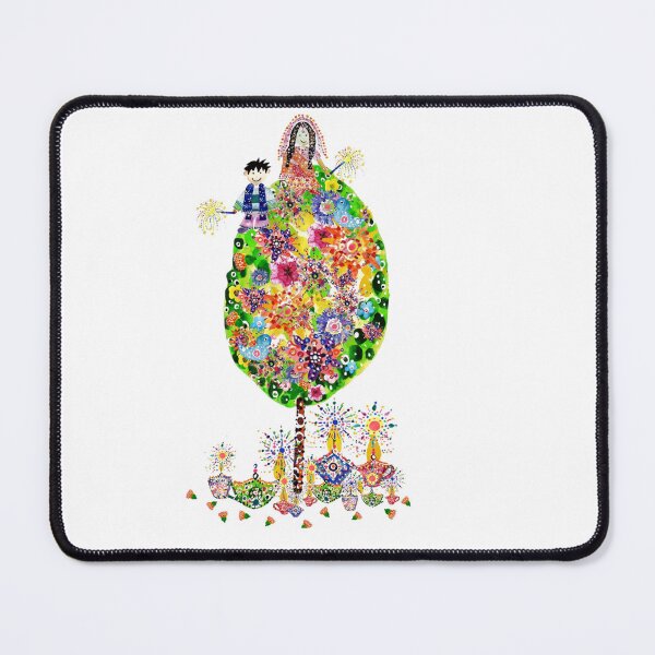 Item preview, Diwali Tree Watercolour Collage designed and sold by DefaultOneWorld.