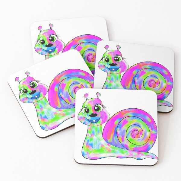 Item preview, rainbow snail designed and sold by magicmandy.
