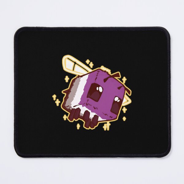 Item preview, Asexual Pride Minecraft Bee Classic  designed and sold by bilaalmagekr.