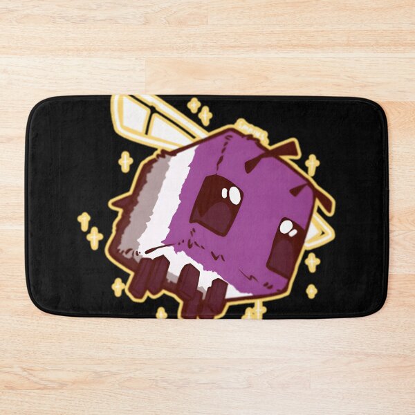 Item preview, Asexual Pride Minecraft Bee Classic  designed and sold by bilaalmagekr.