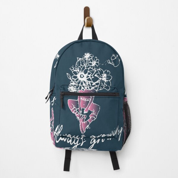 Item preview, pink always growing floral mental health designed and sold by XXgooddeedXX.