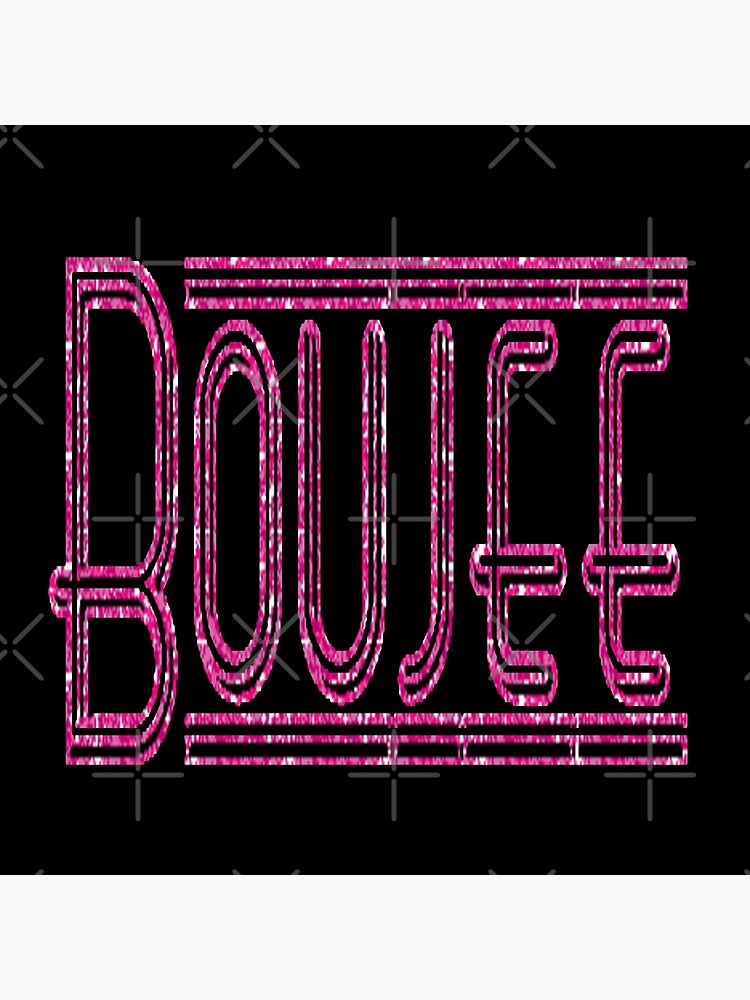 "BOUJEE B*TCH - Pink Sparkles - By MrSnowball17" Poster For Sale By ...