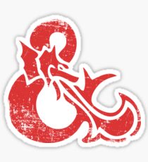 Ampersand - Dungeons & Dragons Retro Sticker