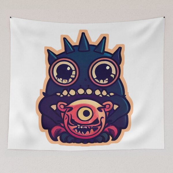 Item preview, Cute Purple Eye Monster designed and sold by Ironicdoll.