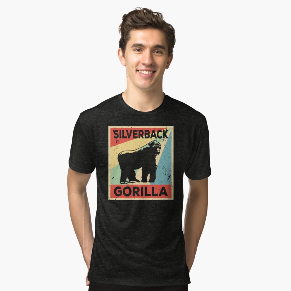 silverback gorilla t shirts