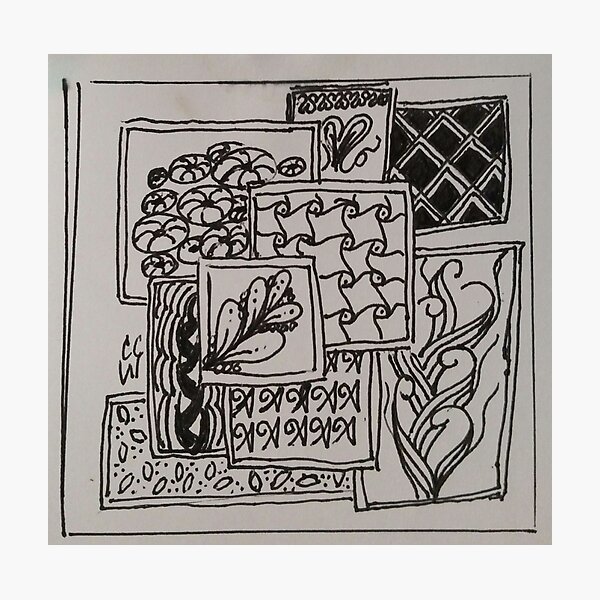 Item preview, Zentangle 33 designed and sold by CCWillow.
