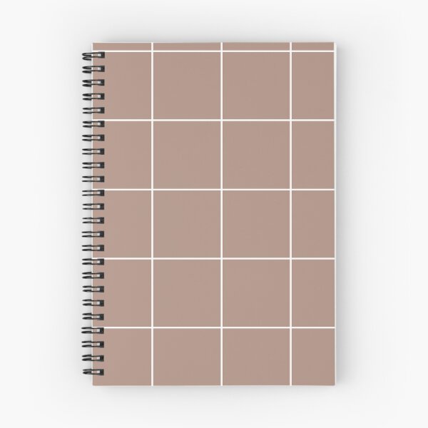 Artikelvorschau, Mid-tone Brown White Minimal Square Diamond Grid Pattern 2 Pairs 2023 COTY Redend Point SW 9081 entworfen und verkauft von ColorOfTheYears.