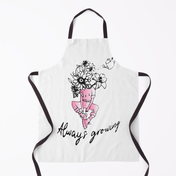 Item preview, black pink always growing floral mental health designed and sold by XXgooddeedXX.