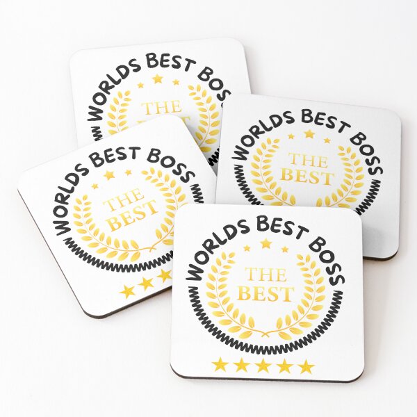 Item preview, Worlds Best Boss The Office designed and sold by The Love Quill.